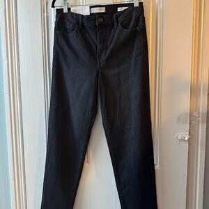 Sanctuary NWT High Rise Slim Straight Black Jeans Size 6